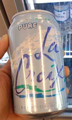 Natural Pure Sparkling Water front packaging