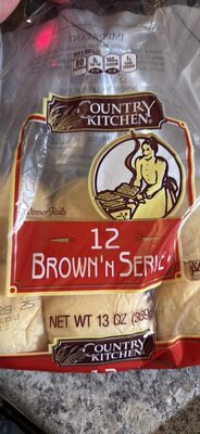 Brown'n Serve Dinner Rolls front packaging