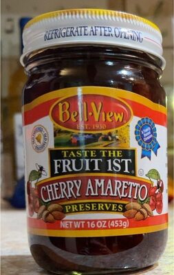 Cherry amaretto preserves