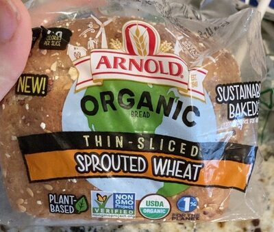 Organic Thin-Sliced Sprouted Wheat Bread