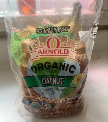Organic oatnut bread
