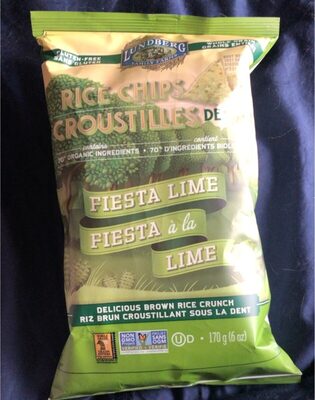 Rice Chips Fiesta Lime