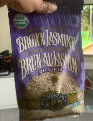 Organic California Brown Jasmine Rice Gluten-Free