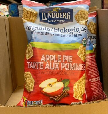 Organic Rice Cake, Minis, Apple Pie