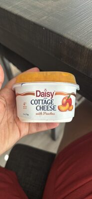 COTTAGE CHEESE with Peaches front packaging
