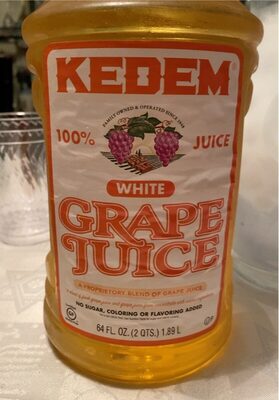 White Grape Juice front packaging