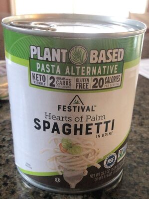 Hearts Of Palm Spaghetti In Brine