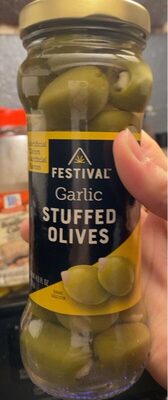 Garlic stuffed olives
