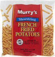 Shoestring french fried potatoes
