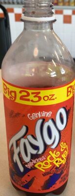 Faygo (Rock & Rye) front packaging