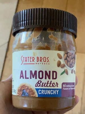 Almond Butter front packaging