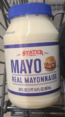 Real mayonnaise front packaging