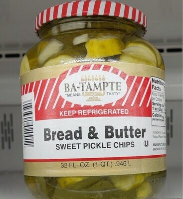 Bread and Butter Sweet pickle chips
