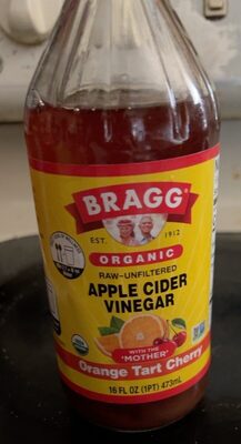 Organic Apple Cider Vinegar Enhanced - Orange Tart Cherry