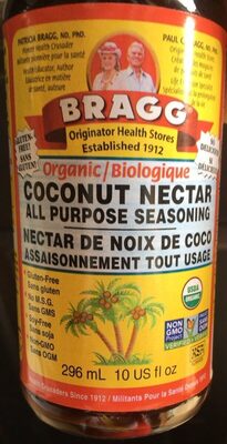 Organic Coconut Nectar Seasoning