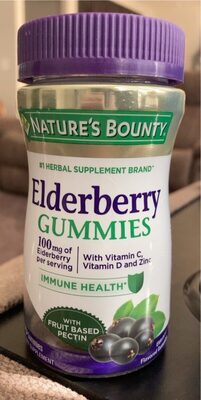 Elderberry gummies