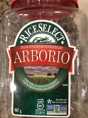 Arborio Rice front packaging