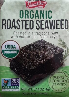 Organic Roasted Seaweed