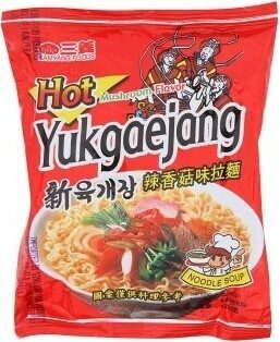 Samsung Foods Yukgaejang Hot Mushroom Flavour Noodle Soup 120G