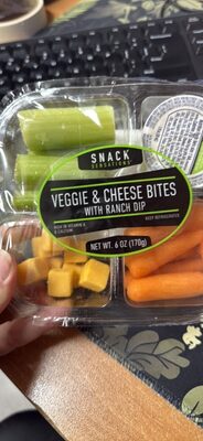 Veggie & Cheese Bites with Ranch Dip