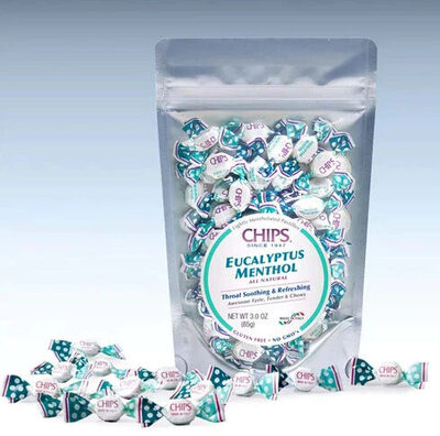 Chips Eucalyptus Menthol, 3oz (85g) Bag