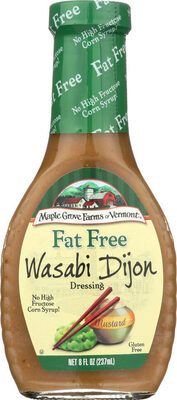 Maple grove fat free wasabi dijon salad dressing