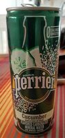 Perrier aromatisé concombre