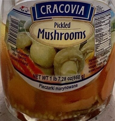 Pickled Mushrooms front packaging