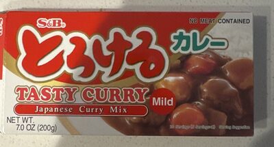 S&b tasty curry sauce mix mild