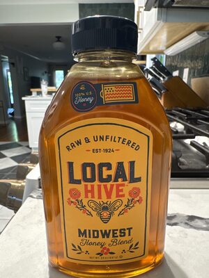 LOCAL HIVE MIDWEST Honey Blend front packaging