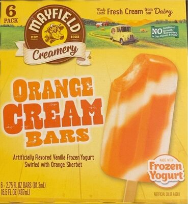 Orange Cream Bars