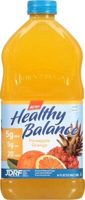 Reduced Sugar Juice Cocktail Blend From Concentrate