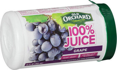 Frozen grape juice