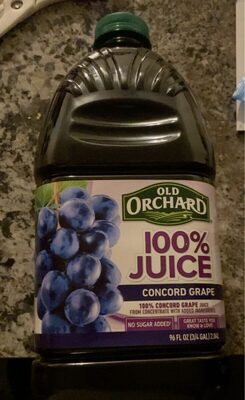 Concord grape front packaging