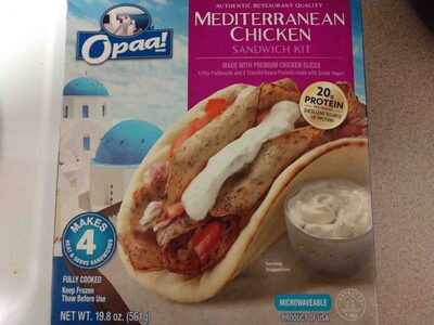 Mediterranean Chicken Sandwich Kit