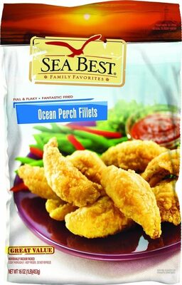 Ocean perch fillets front packaging
