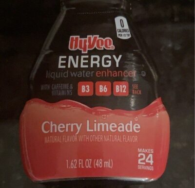 Cherry Limeade Energy Liquid Water Enhancer