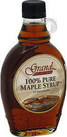 100% Pure Maple Syrup front packaging