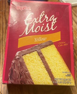 Extra Moist Yellow Deluxe Cake Mix