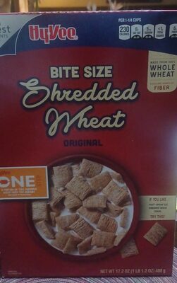 Hyvee bite size Shredded Wheat