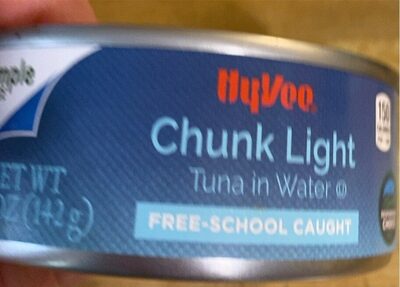 Hy vee chunk light tuna in water