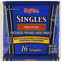 American Pasteurized Prepared Cheese Product Singles front packaging