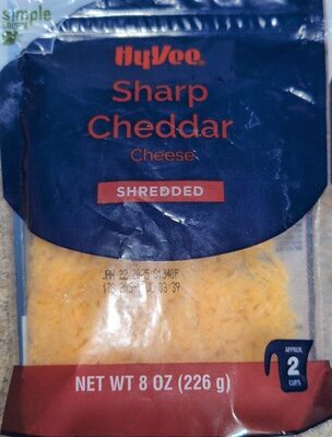 Shredded Sharp Cheddar Cheese