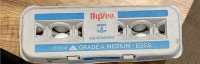 Grade A Medium Eggs front packaging