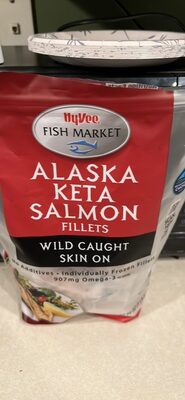 Alaska Keta Salmon Fillets