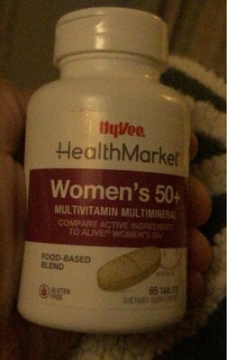 Women’s 50 plus multivitamin multimineral