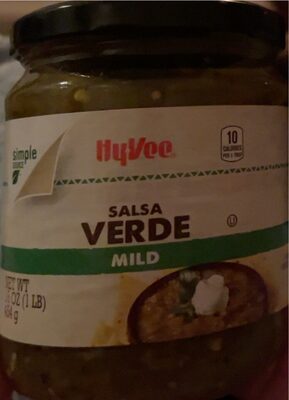 Hy vee mild salsa verde
