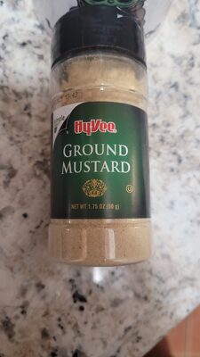Ground mustard front packaging