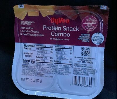 Protien Snack Combo front packaging