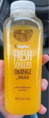 fresh squeezed orange juice